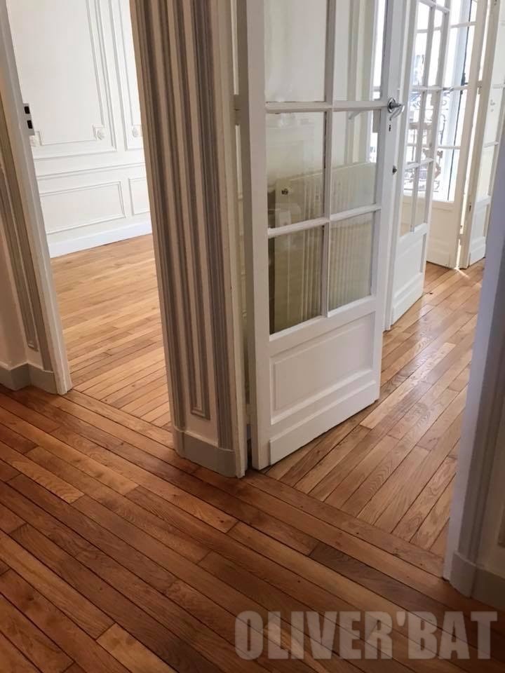 Réparation, pose et vitrification de parquet